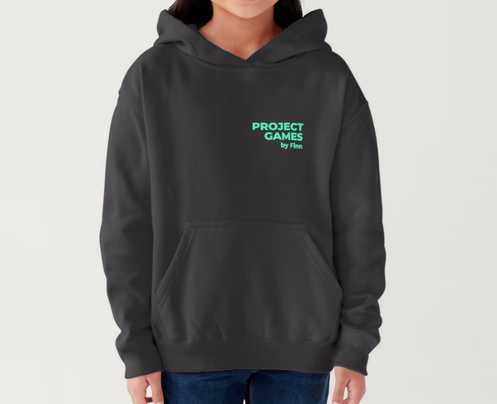 Project Games Black Hoodie (Youth)