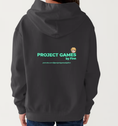 Project Games Black Hoodie (Youth)